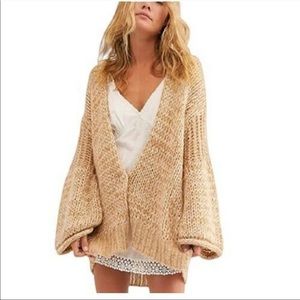 Free People Knit Cardigan Sweater